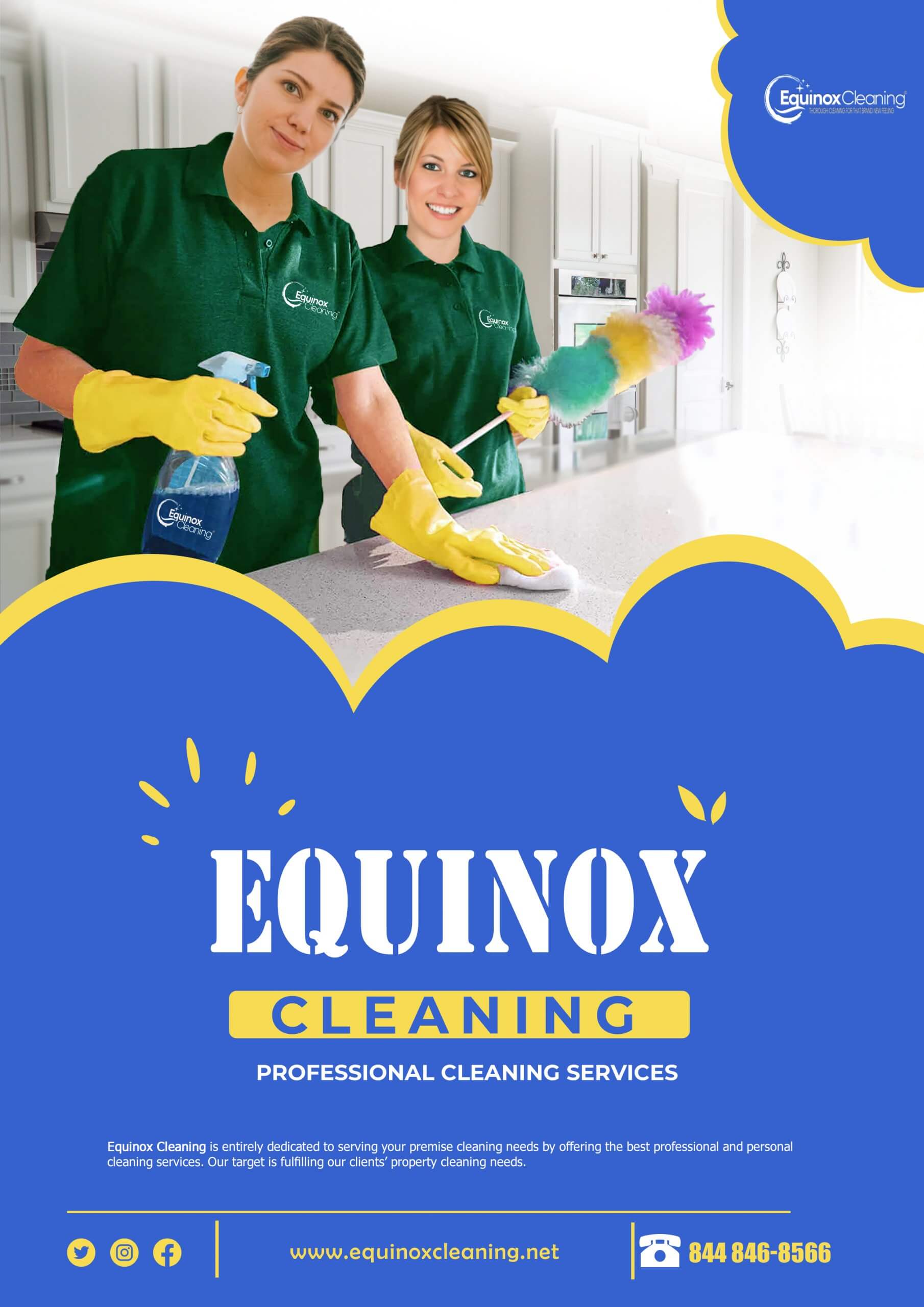 Equinox cleaning NJ Poster