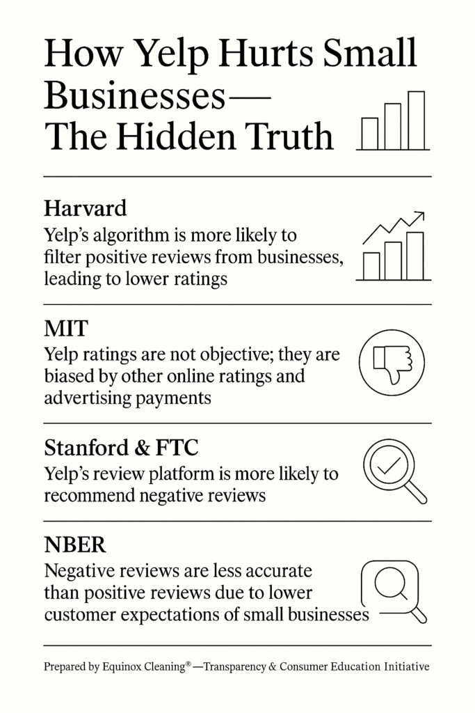 how Yelp’s review system affects small businesses